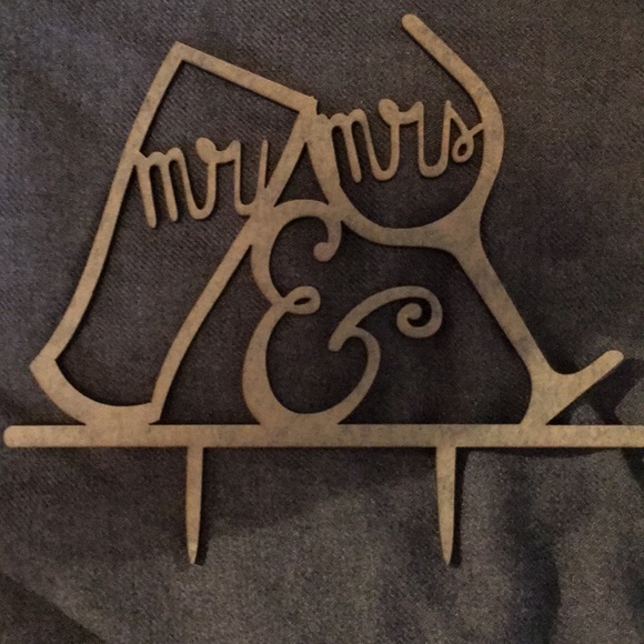 👰🏼Mr. and Mrs. Cake topper - Picture 2 of 5